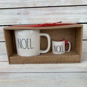 RAE DUNN Christmas Noel Mug & Mini Mug Orn…